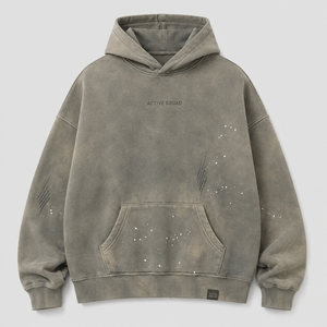 Sweat-shirt à capuche unisexe Active Squad, coupe classique, col rond, en flanelle, imperméable, coupe-vent, respirant, fermeture éclair, décontracté, hiver - Product Image 1