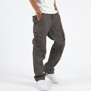 Custom Men Loose Fit <b>Cargo</b> Windbreaker <b>Pants</b> Outdoor <b>Waterproof</b> Tactical Streetwear Multi-pocket Joggers Baggy Tracksuit Bottoms - Product Image 2
