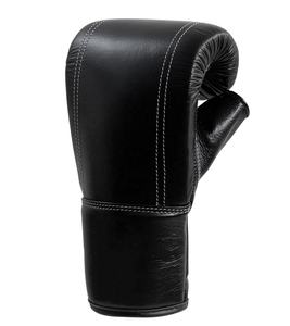 <b>Best</b> Selling Leather Boxing Gloves with <b>Wrist</b> <b>Support</b> 8oz 10oz 12oz 14oz 16oz in Black Color for Martial Arts - Product Image 3