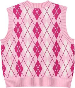 เสื้อคาร์ดิแกนถักแขนกุดสำหรับผู้หญิง - เสื้อกั๊กติดกระดุม - เสื้อกั๊กทรงหลวมขนาดใหญ่ นุ่มสบาย ระบายอากาศได้ดี เหมาะสำหรับฤดูใบไม้ร่วงและฤดูหนาว - Product Image 2