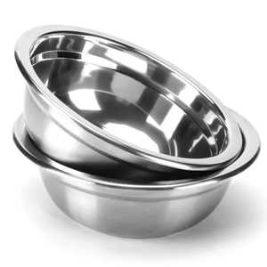 Stainless Steel Bowl Metal <b>Salad</b> Fruit Basin Kitchen Serving Dish Silver Color - Product Image 3