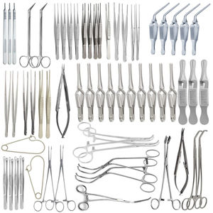 Juego de 62 Piezas de Instrumentos Quirúrgicos para Cirugía Vascular Mayor, Reutilizables, de Acero Inoxidable, Manuales, de Alta Calidad - Product Image 2