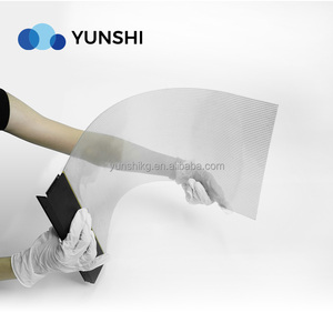 Transparente LED-Folie, Flexibles Transparentes Glas-LED-Display, Selbstklebender und Zuschneidbarer LED-Bildschirm für Glas - Product Image 4