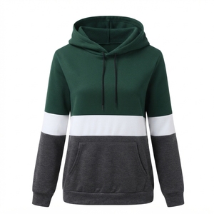 Sudadera con Capucha para Mujer, 100% Algodón Orgánico, Diseño Multicolor, Estilo Casual, con Bolsillo Frontal Ajustable, Alta Calidad - Product Image 4