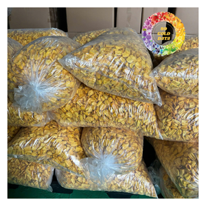 High Quality 99 Gold Data Freeze Fried Dried Jackfruit Chips 100% Fresh Jackfruit Oval Shape <b>Sweet</b> Bulk 1kg Snacks - Product Image 4