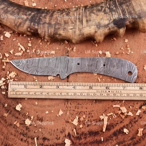 Cuchillo de Caza Táctico de Acero de Damasco de Calidad Premium con Hoja de Espiga Completa, Servicio de Producción OEM ODM al por Mayor, MOQs Bajos - Product Image 4