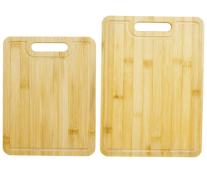 Ensemble de planches à découper en bambou avec rainure pour jus, planche à découper de cuisine, qualité alimentaire, respectueuse de l'environnement, fournisseur OEM, directement de l'usine - Product Image 3