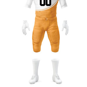 Nouveau design – Maillots de football américain personnalisés pour adultes, respirants, grande taille, à manches courtes, brodés, 100 % coton, pour l'été - Product Image 6