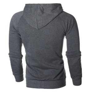 Sweat-shirt à capuche zippé pour homme, personnalisable avec logo, vente en gros, entièrement zippé, avec strass, veste ou manteau pour homme - Product Image 2