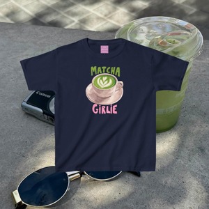 เสื้อยืดลายกราฟิกสไตล์ Y2K สำหรับผู้หญิง รุ่น Trendy Matcha Girlie Aesthetic Baby Tee, เสื้อครอปท็อปพิมพ์ลายสีเขียวเซจสำหรับฤดูร้อน - Product Image 2