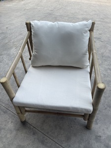 Chaise en bambou de haute qualité, style bohème, chaise longue naturelle, chaise de salle à manger, chaise de jardin pour plage et resort, fabriquée au Vietnam par King Craft VIet - Product Image 3