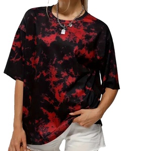 Camiseta Oversize de Manga Corta para Mujer, 100% Algodón, Corte Holgado Informal, OEM ODM, Logotipo Personalizado, Camisetas con Hombros Caídos - Product Image 3