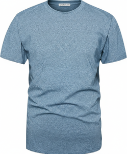 Camiseta Blanca Unisex Premium, 100% Algodón, Tejido de Punto, Estilo Vintage, Manga Corta, Corte Regular, Impresión de Logotipo Personalizado, Antiencogimiento - Product Image 2