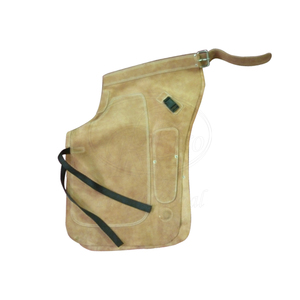 Nubuck หนัง farrier CHAP พร้อมสายรัดปรับระดับได้เย็บกระเป๋าและที่ยึดเล็บแม่เหล็ก - Product Image 3