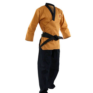 Uniforme d'arts martiaux de qualité professionnelle Solid Trader, vêtements d'extérieur en coton pur pour l'entraînement régulier, tenues de judo et de karaté - Product Image 4