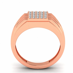 Luxury <b>Man</b> <b>Rings</b> Engagement Wedding 925 Sterling Silver 1 Carat Moissanite Diamond 9k Gold <b>Ring</b> from Manufacturer - Product Image 2