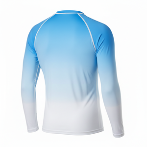 เสื้อรัดรูปแขนยาวแบบยูนิเซ็กซ์สำหรับฝึกซ้อม BJJ MMA ยิวยิตสู กราปลิง  ชุดกีฬาแห้งเร็ว ไม่ต้องใช้ผ้าป้องกัน - Product Image 2