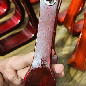 Estribos Tradicionales de Madera para Caballo, Hechos a Mano, Reposapiés de Madera Natural para Equipo de Equitación - Product Image 4