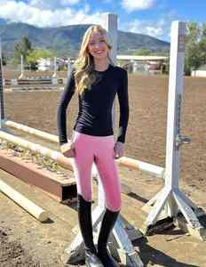 Culotte d'équitation à siège intégral pour femme Collants d'équitation sportive avec leggings en silicone actif pour l'équitation - Product Image 4