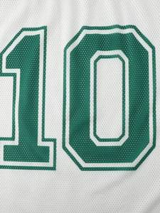 Camiseta Deportiva Oversize de Malla Sublimada Verde y Blanca para Equipo, Estilo Crop Boxy, con Logotipo Personalizado de Fábrica - Product Image 4