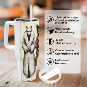 Custom <b>Personalized</b> 40oz Stainless Steel Tumbler For Corporate Kaizen Event - Product Image 5