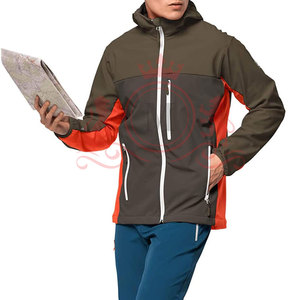 Veste coupe-vent à prix d'usine, vêtements d'extérieur durables avec toucher doux et coutures de qualité pour la vente en gros - Product Image 3