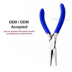 Alicates de punta fina de 150 mm de largo, Zetomed pro, herramienta manual de precisión de acero inoxidable de alta calidad para la fabricación de joyas y trabajos con alambres finos. - Product Image 5