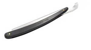 Morje Surgical <b>Straight</b> <b>Razor</b> with Red/Black/White/Blue Handle Single Blade Stainless Steel for Men's Face Shaving - Product Image 5