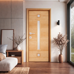 Portes en PVC de qualité supérieure pour maisons intelligentes, durables, imperméables, résistantes aux termites, designs élégants pour chambres, salles de bain, cuisines et bureaux - Product Image 1