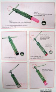 Extrusora de Arcilla de Aleación de Aluminio Metálico con Garantía de Calidad y 20 Discos de Diferentes Estilos - Product Image 5