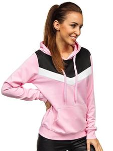 Women's Eco-Friendly Breathable Moisture-Wicking Lightweight Organic Cotton Polyester Pullover Hooded Sweatshirt Winter Hoodies - Product Image 3