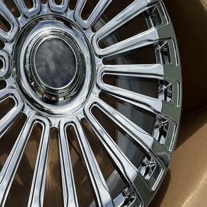 Rueda de Aleación Forjada Cromada para Automóvil, Nueva, de Alta Calidad, Universal, Precio de Fábrica, Venta al Por Mayor - Product Image 3