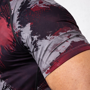 Nouvel ensemble de rashguard MMA 2026 personnalisé imprimé, écologique, 100 % polyester 150 g/m², comprenant une chemise de compression et un short de combat pour grappling sans kimono - Product Image 3