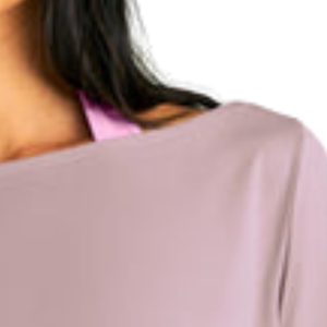 Camiseta de cuello redondo para mujer, de manga larga, suave, elástica, informal, ligera, cómoda, transpirable, para uso diario - Product Image 6