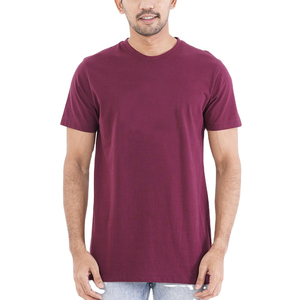 Nouveaux T-shirts pour hommes 2026 personnalisés, coupe décontractée, manches courtes, couleur unie, 100 % coton respirant et à séchage rapide - Product Image 1
