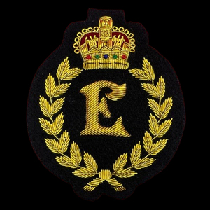 Handmade Bullion Wire Embroidery Heart Shape Patches for Hats-Custom Sizes & Designs High Quality <b>Sew</b>-On - Product Image 5