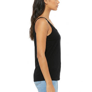 Camiseta sin mangas térmica de yoga de modal para mujer, talla grande, estilo europeo-americano, con cuello halter, sujetador incorporado, fruncido, efecto adelgazante y secado rápido, ideal para el día a día. - Product Image 3