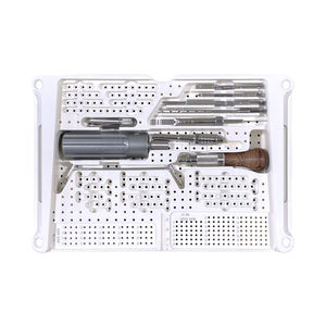 Mini kit d'instruments orthopédiques 1.5/2.0/2.5 pour traumatismes, plaques osseuses, kit chirurgical DC-PK-0055, vis canulées de 6.5mm, certifié CE, OEM - Product Image 3