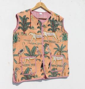 Nueva chaqueta acolchada de algodón para mujer, chaqueta de trabajo con parche indio hecho a mano para mujer - Product Image 5