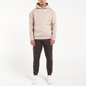 Sudadera con capucha de forro polar para hombre, estilo premium, de invierno, con cremallera de cuarto, diseño vintage, bolsillo bordado, color único, la mejor moda urbana. - Product Image 2
