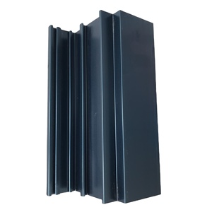 Extrusión de aluminio anodizado cobalto para marco de puerta - Product Image 5
