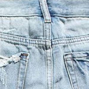 Distressed Style 2025 New Blue Denim Shorts Men's Denim Shorts Fit <b>Jeans</b> Short 100% Cotton - Product Image 5