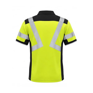 เสื้อโปโลสำหรับทำงานของผู้ชาย เสื้อแขนสั้นคอปก ผ้าระบายอากาศได้ดี สวมใส่สบาย เหมาะสำหรับพนักงานออฟฟิศ ชุดทำงานประจำวัน - Product Image 2