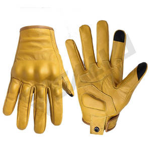 Guantes de Cocina Hechos a Medida, Largos, Impermeables, Antideslizantes, de Cuero Genuino, Transpirables, Duraderos, Cálidos para Invierno, Moda para Exteriores - Product Image 1