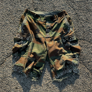 Custom Quick Dry High Quality Canvas Nylon/Cotton Lace Logo Drawstring Shorts <b>Men</b> Solid Gym <b>Yoga</b> Lightweight Summer Casual - Product Image 2