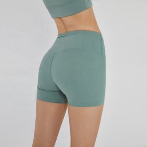 Shorts de sport à séchage rapide pour femmes, pantalons de yoga, taille haute, séchage rapide, de course à pied, d'équitation, de cyclisme - Product Image 4