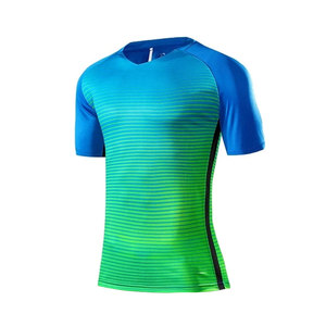 เสื้อทีมฟุตบอลพร้อมโลโก้และสีตามสั่ง ดีไซน์ใหม่ปี 2024 เสื้อฟุตบอลเปล่าสำหรับผู้ใหญ่ บริการ OEM ออกแบบตามสั่งได้เต็มรูปแบบ - Product Image 4