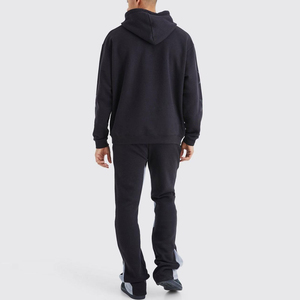 Ensemble de survêtement deux pièces pour homme, coupe standard, look et confort athlétiques, idéal pour la gym et le streetwear, prix abordable - Product Image 2