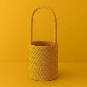 Handwoven Bamboo Wine <b>Box</b> Holder | Eco-Friendly Party Wine Bottle Carrier | <b>Empty</b> Wine Holder - Product Image 6