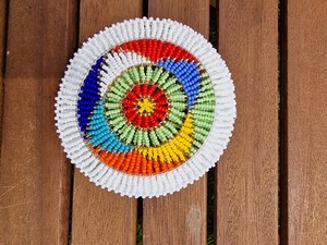 <b>Beaded</b> <b>Coasters</b> (set of 6) - Product Image 3